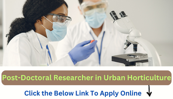 Post-Doctoral Researcher in urban horticulture